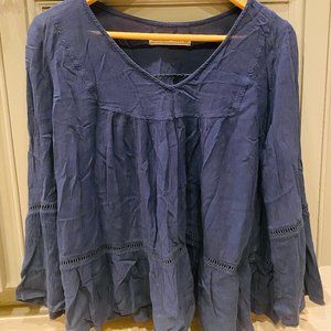Abercrombie & Fitch Navy Blouse